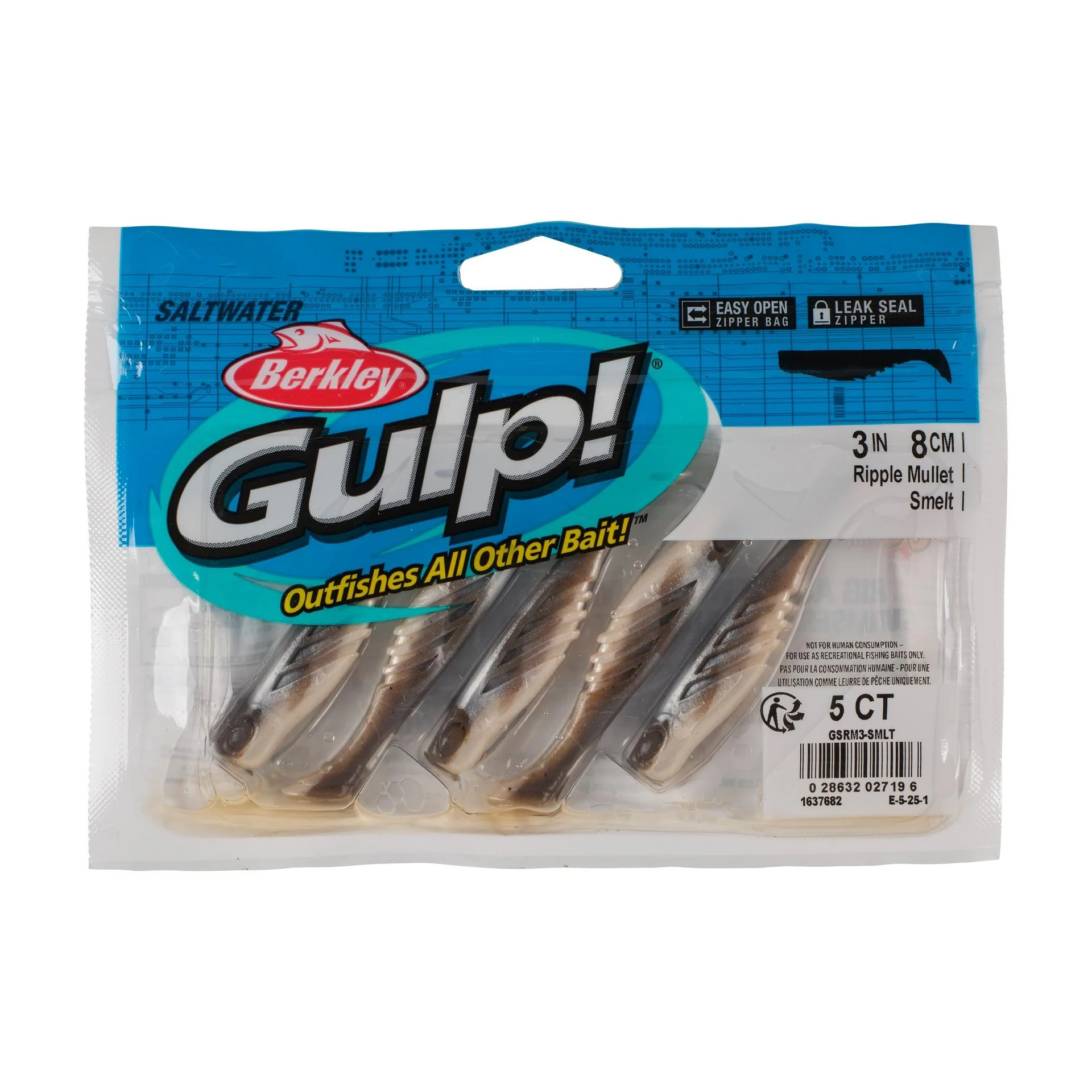 Gulp!® Saltwater Ripple Mullet - Image 22