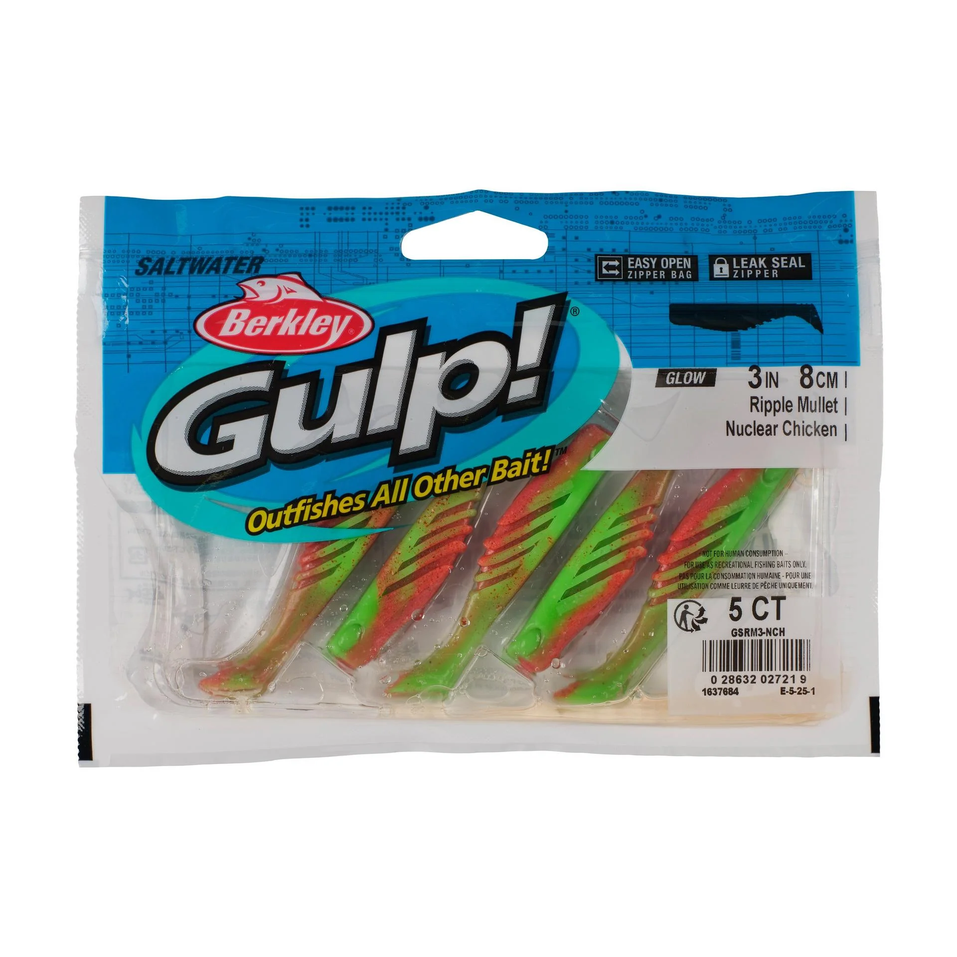 Gulp!® Saltwater Ripple Mullet - Image 26