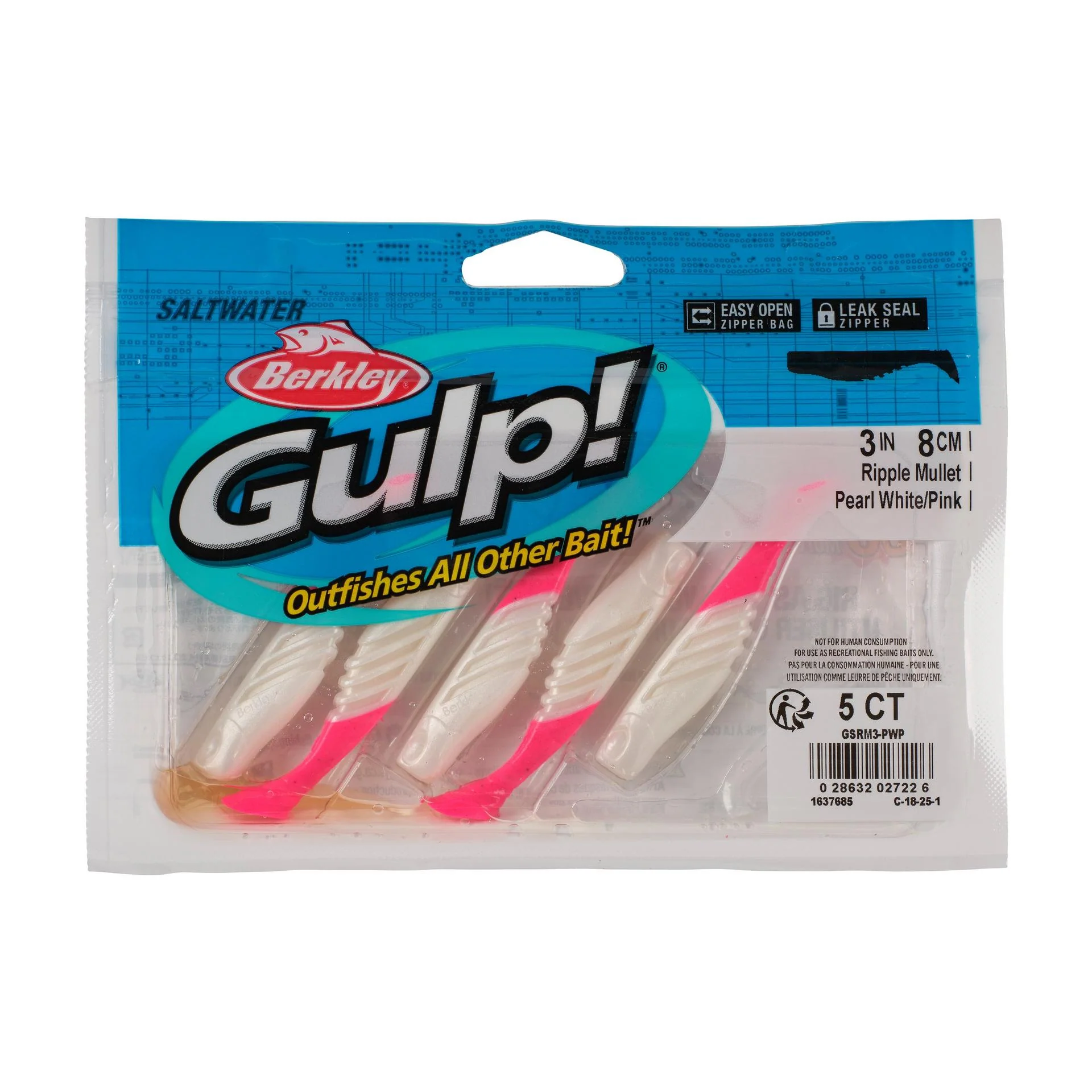 Gulp!® Saltwater Ripple Mullet - Image 28