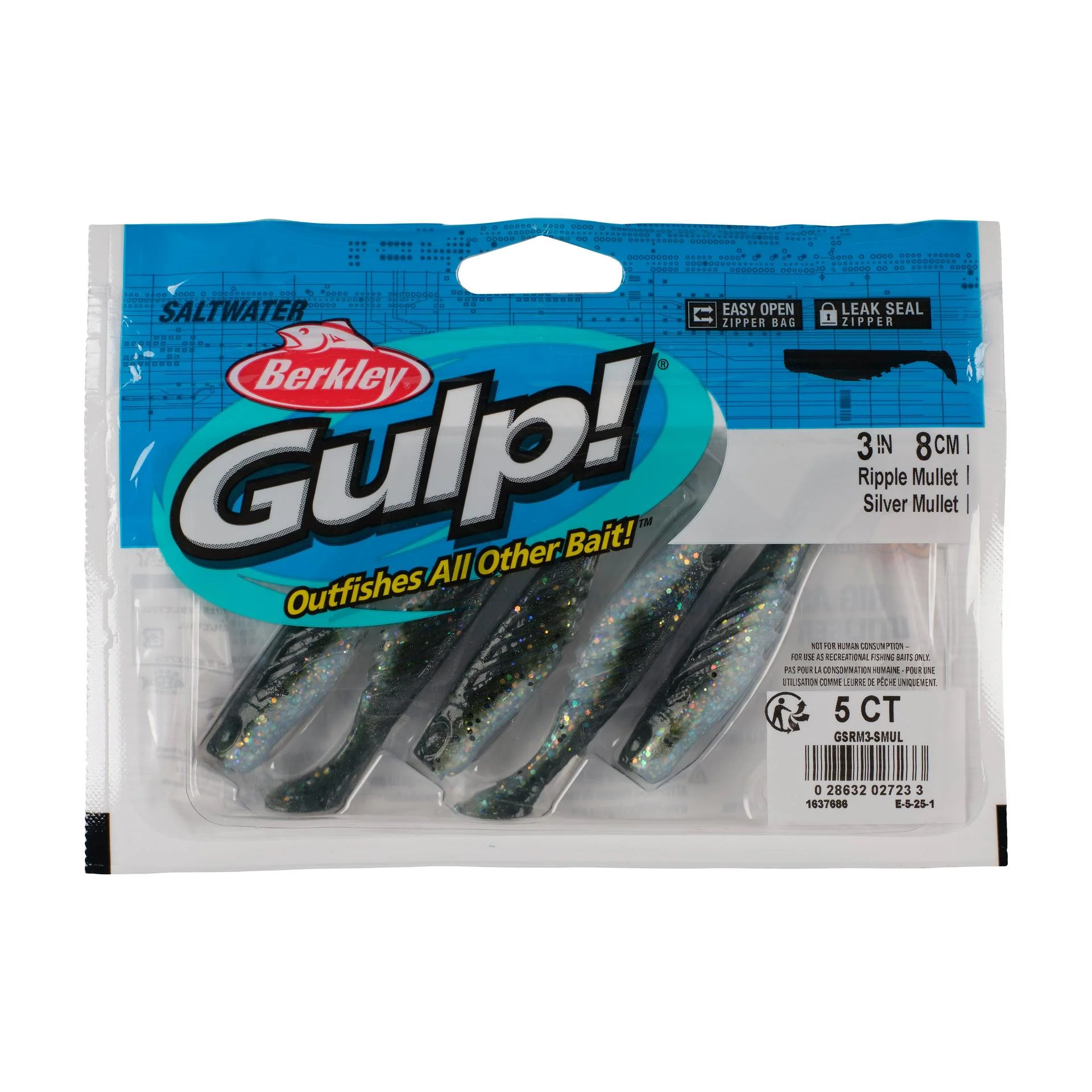 Gulp!® Saltwater Ripple Mullet - Image 30