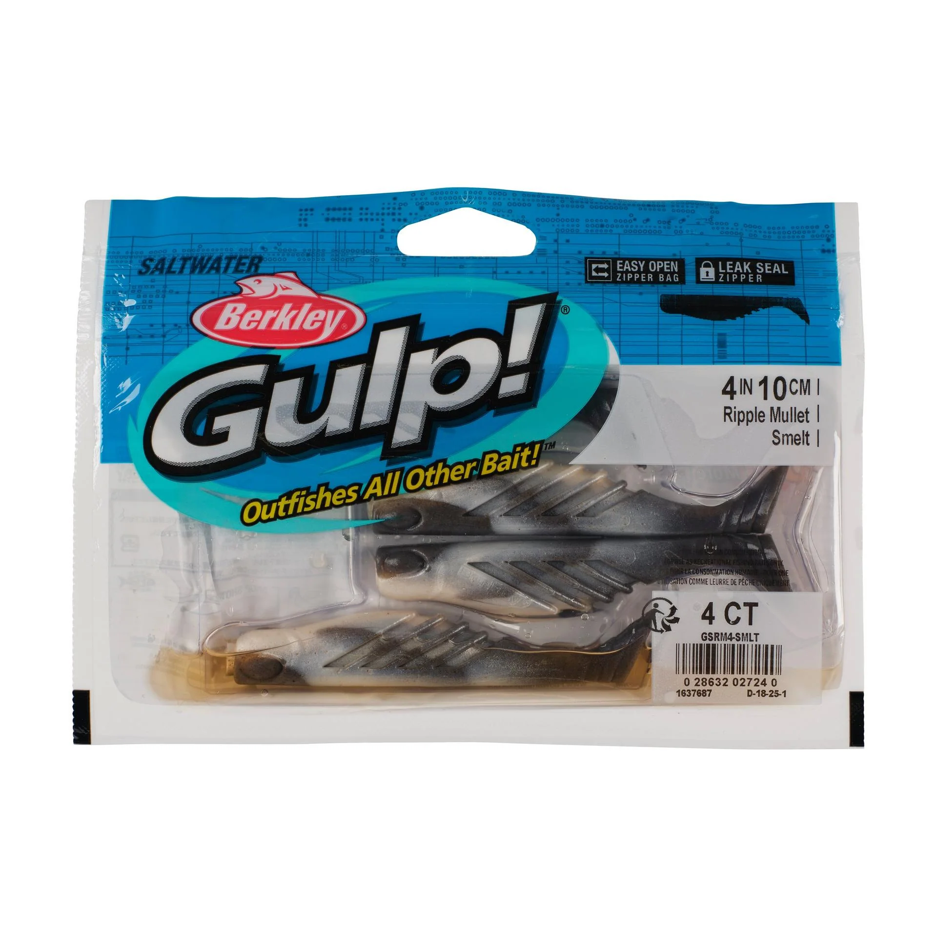Gulp!® Saltwater Ripple Mullet - Image 33