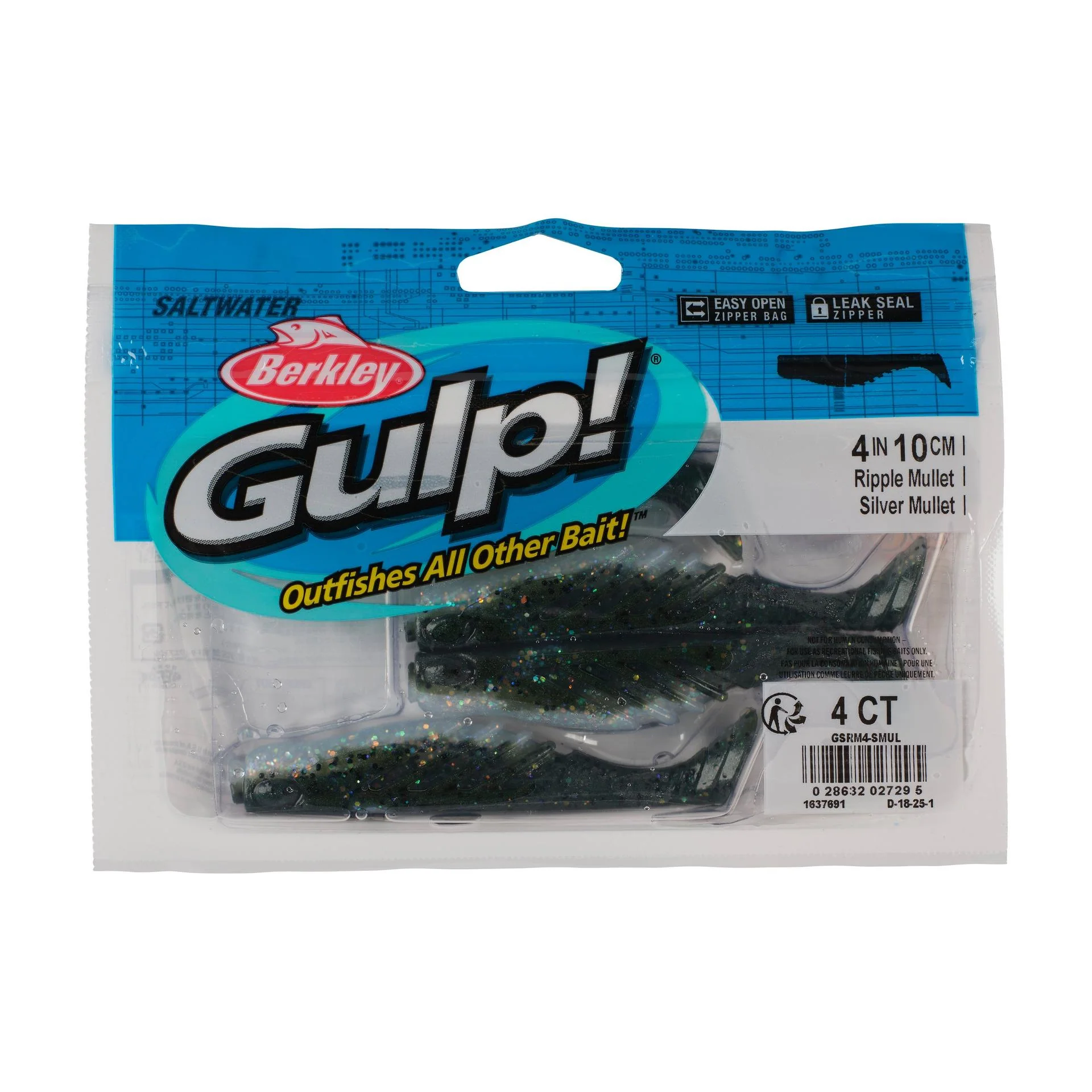 Gulp!® Saltwater Ripple Mullet - Image 41