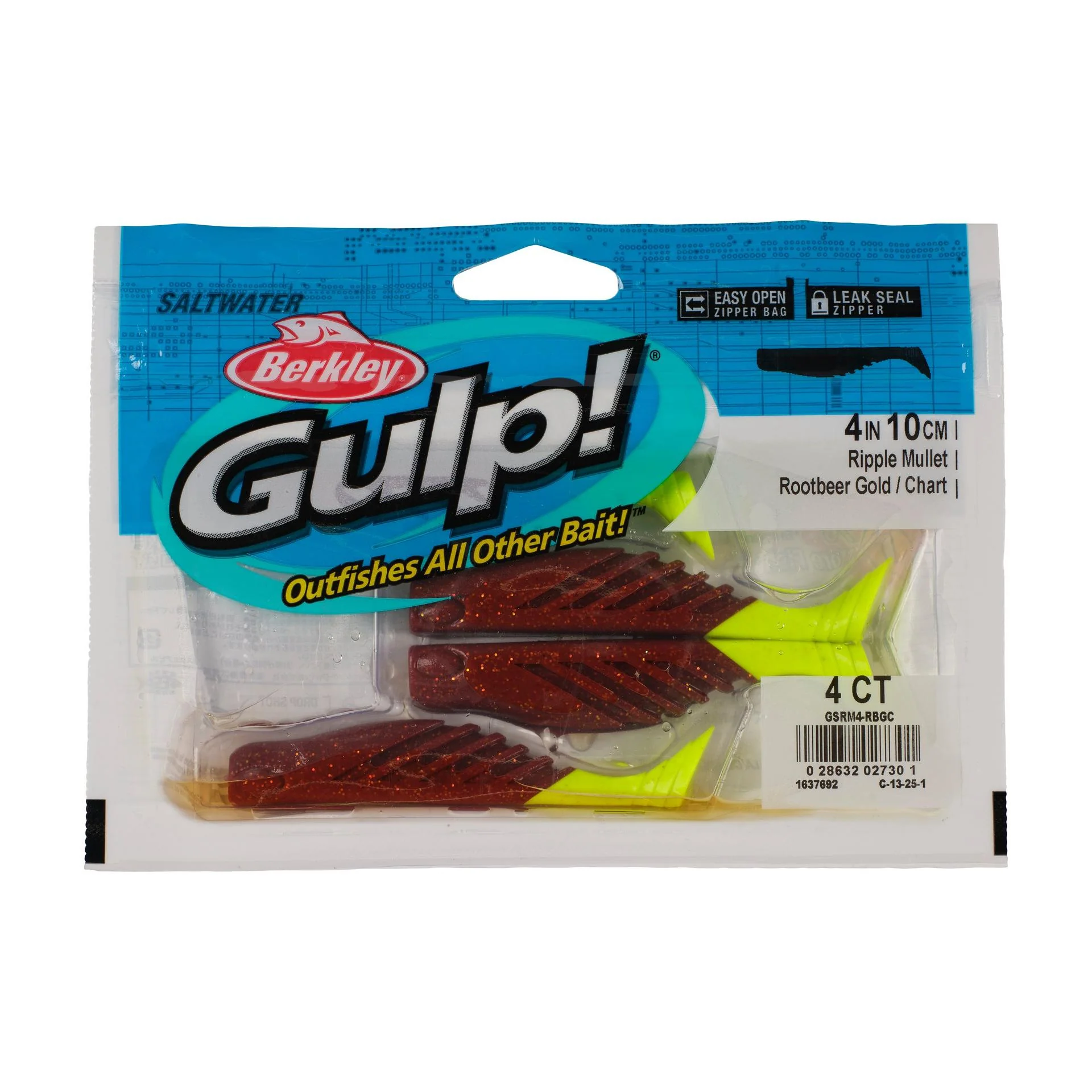 Gulp!® Saltwater Ripple Mullet - Image 44