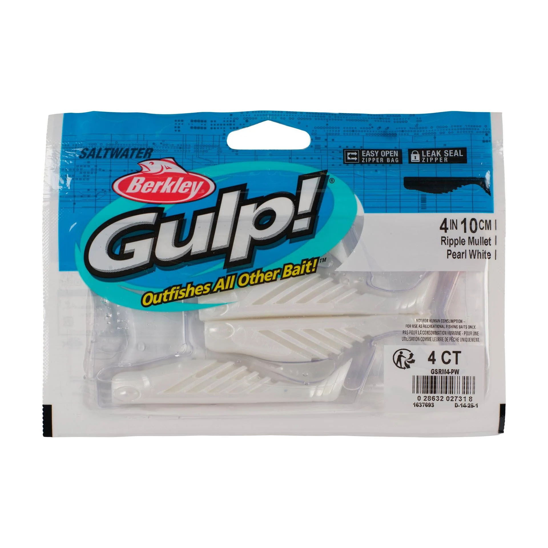 Gulp!® Saltwater Ripple Mullet - Image 46