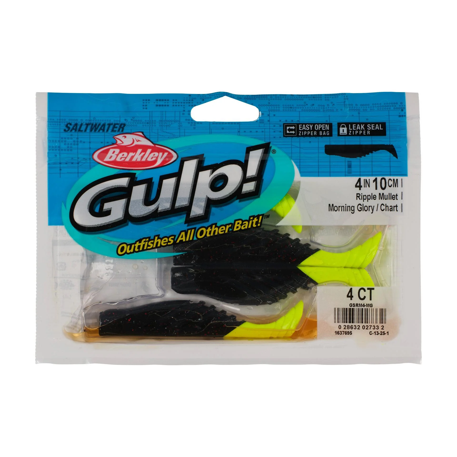 Gulp!® Saltwater Ripple Mullet - Image 50