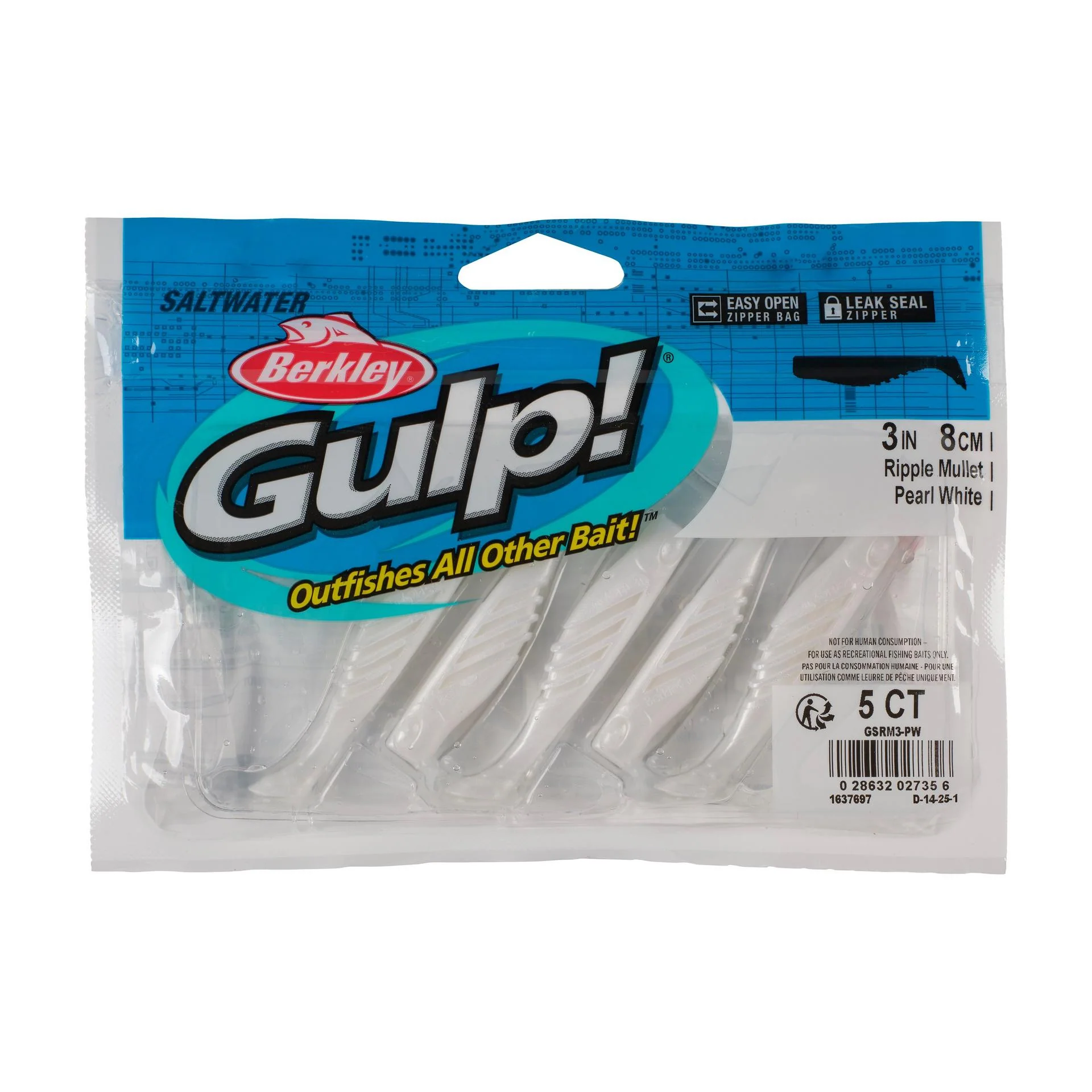 Gulp!® Saltwater Ripple Mullet - Image 54