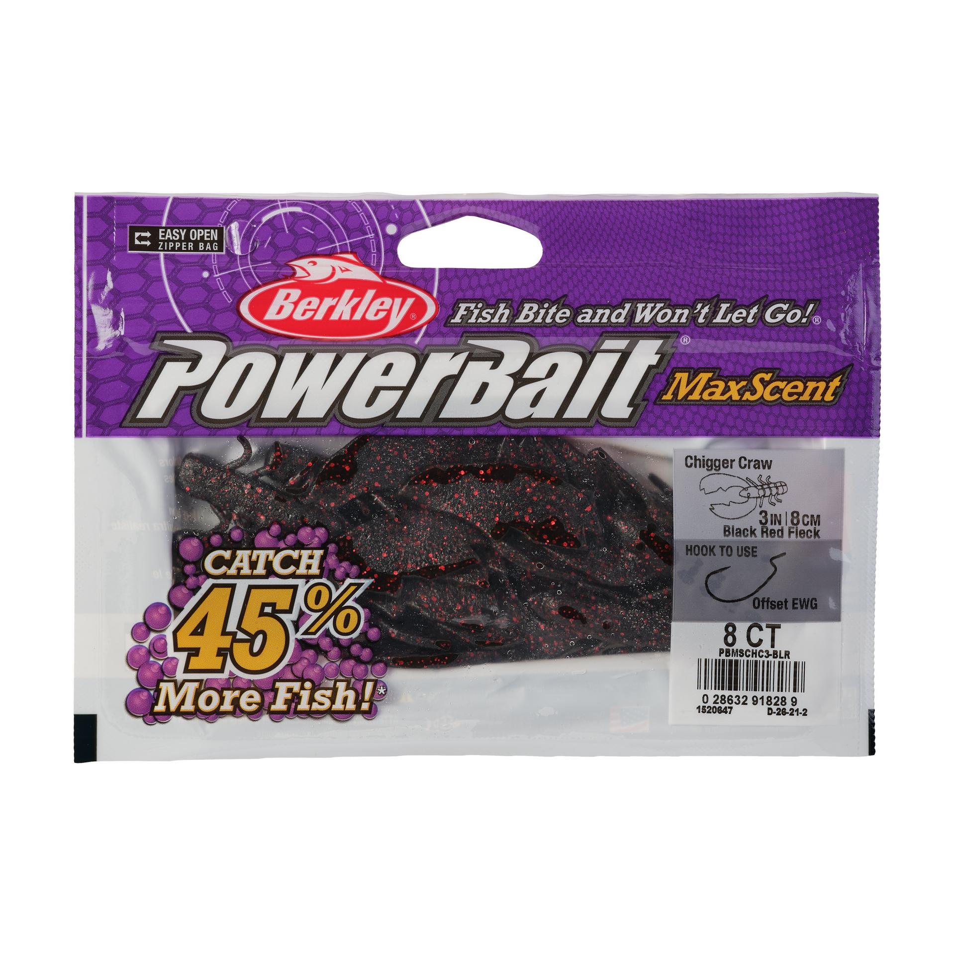 PowerBait® MaxScent Chigger Craw - Image 43