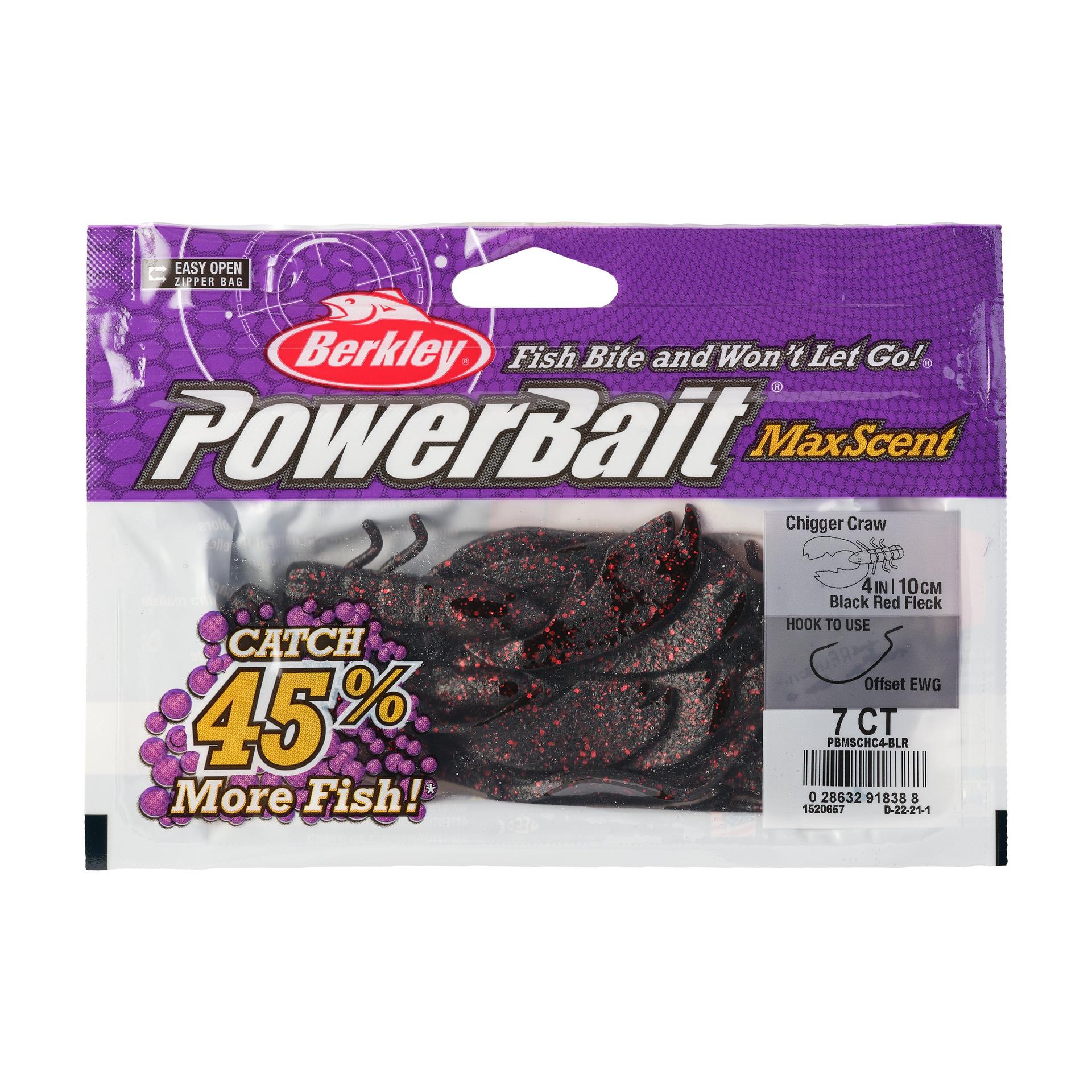 PowerBait® MaxScent Chigger Craw - Image 53