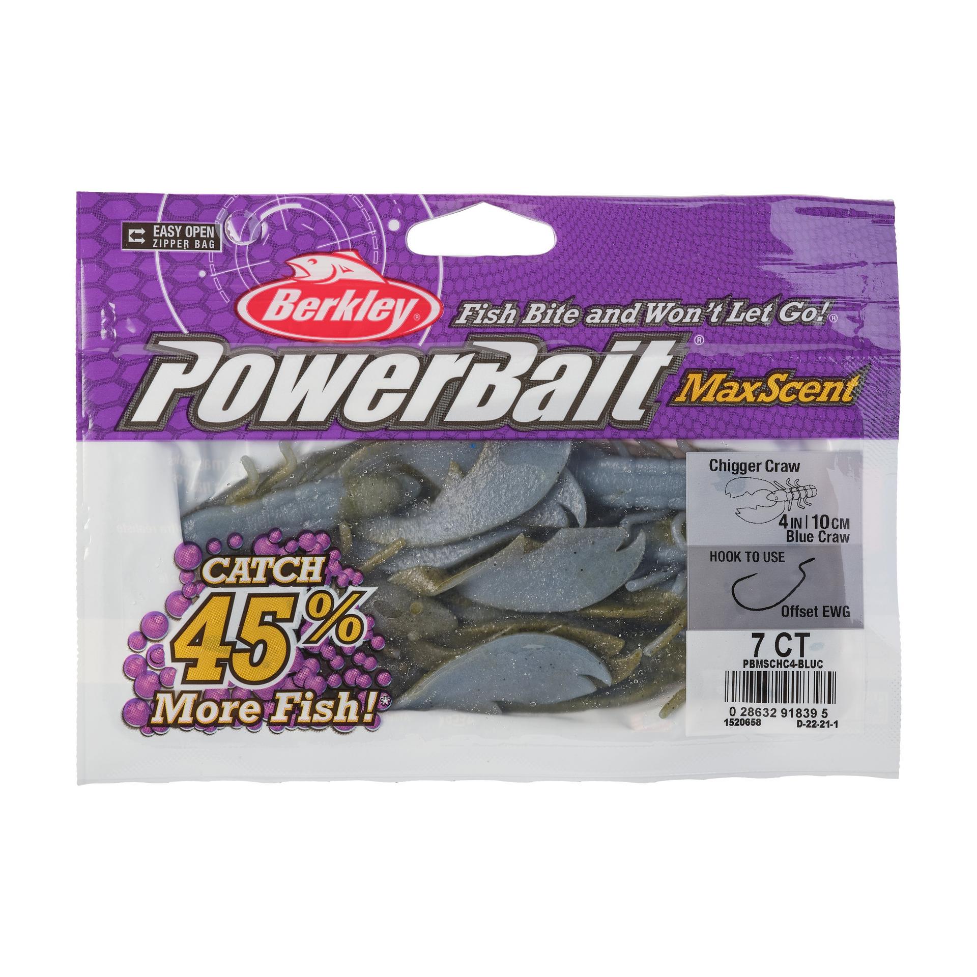PowerBait® MaxScent Chigger Craw - Image 54