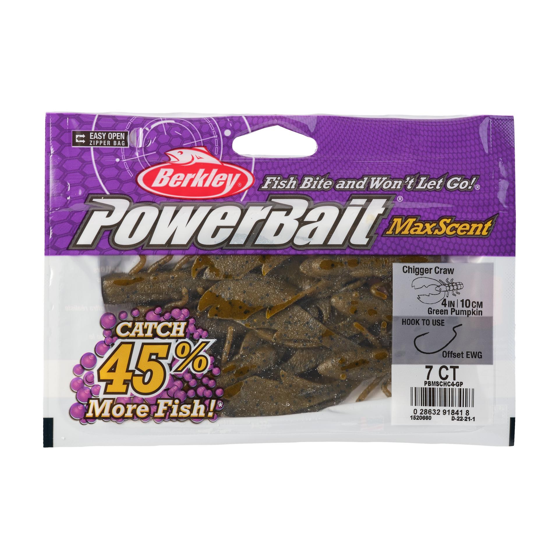 PowerBait® MaxScent Chigger Craw - Image 56
