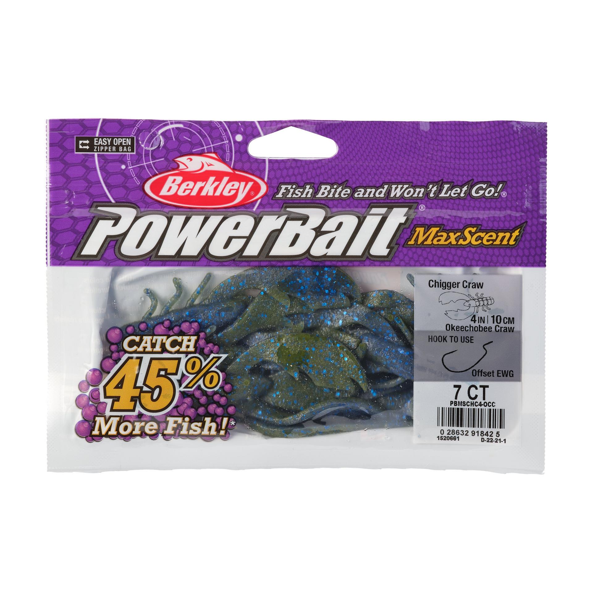 PowerBait® MaxScent Chigger Craw - Image 57