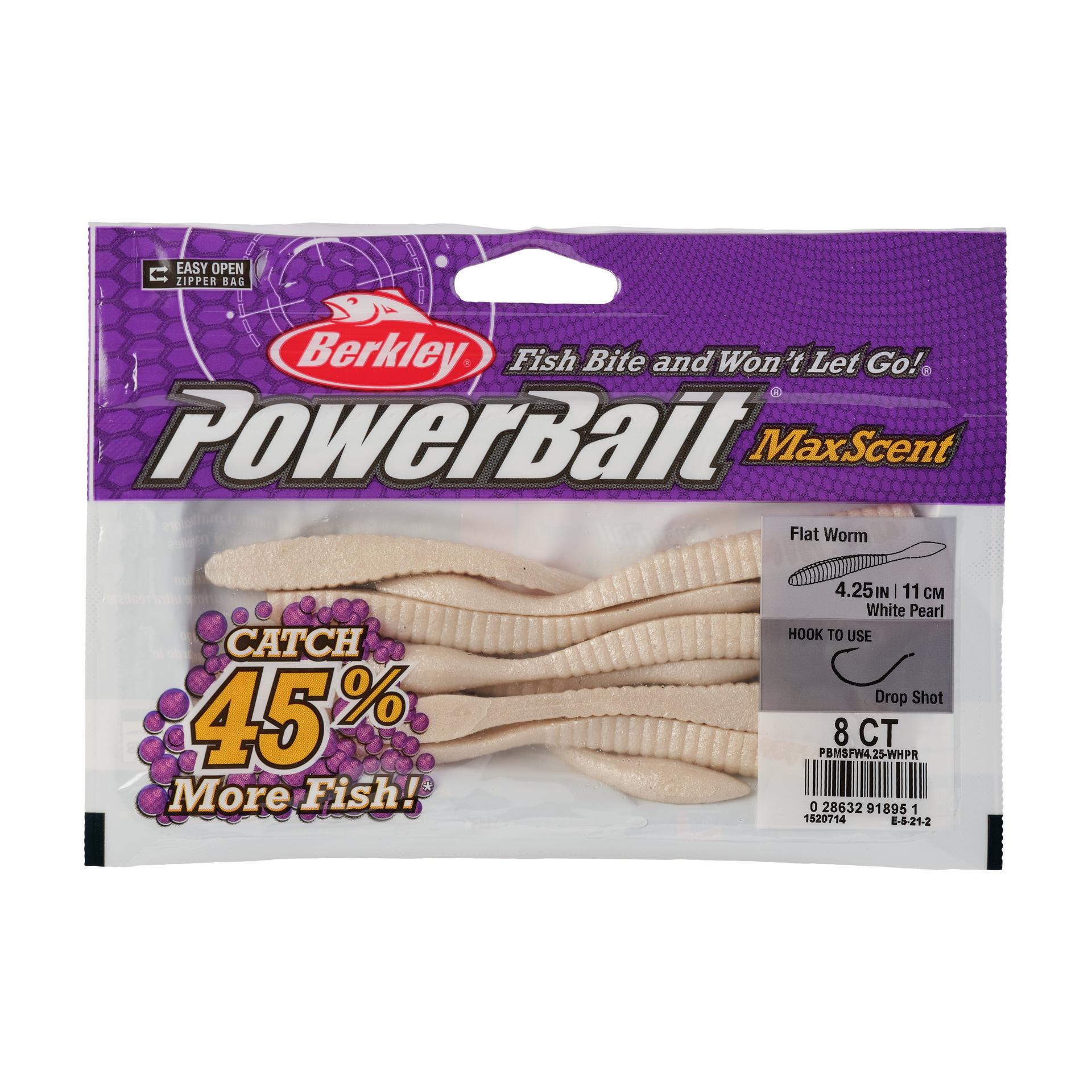 PowerBait® MaxScent Flat Worm - Image 58
