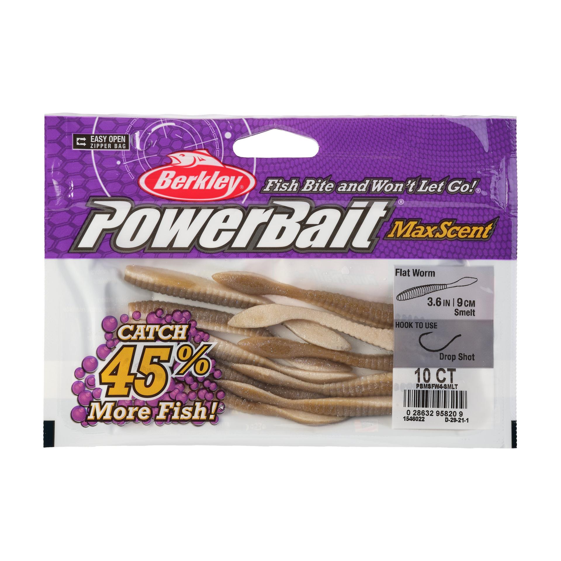 PowerBait® MaxScent Flat Worm - Image 70