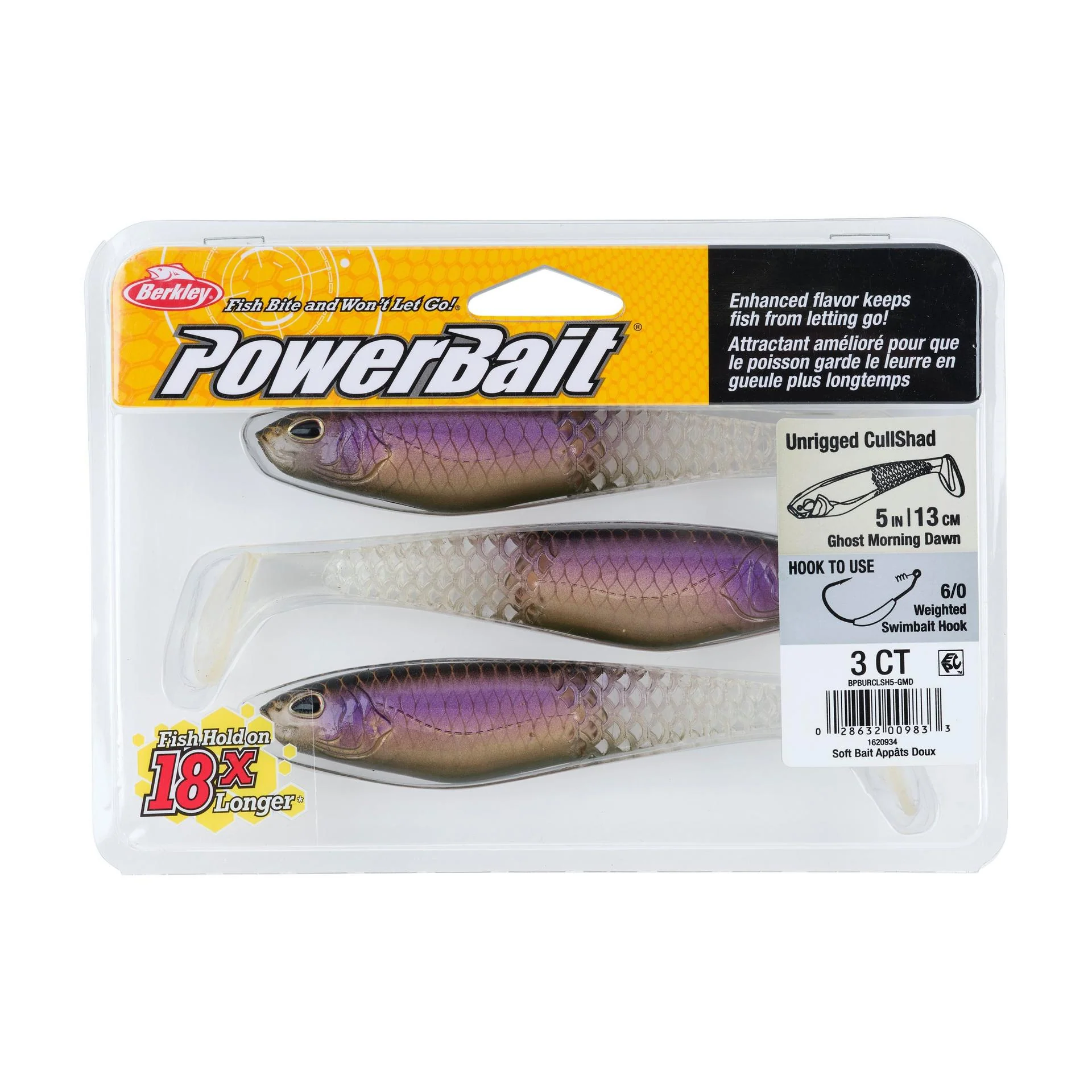 PowerBait® Unrigged CullShad - Image 18