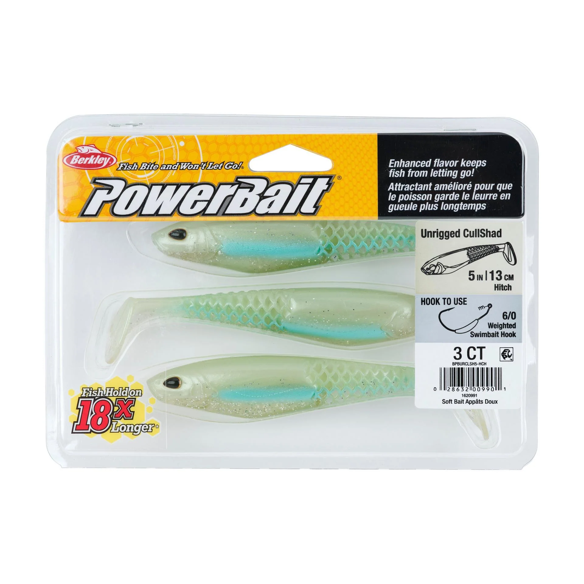 PowerBait® Unrigged CullShad - Image 32