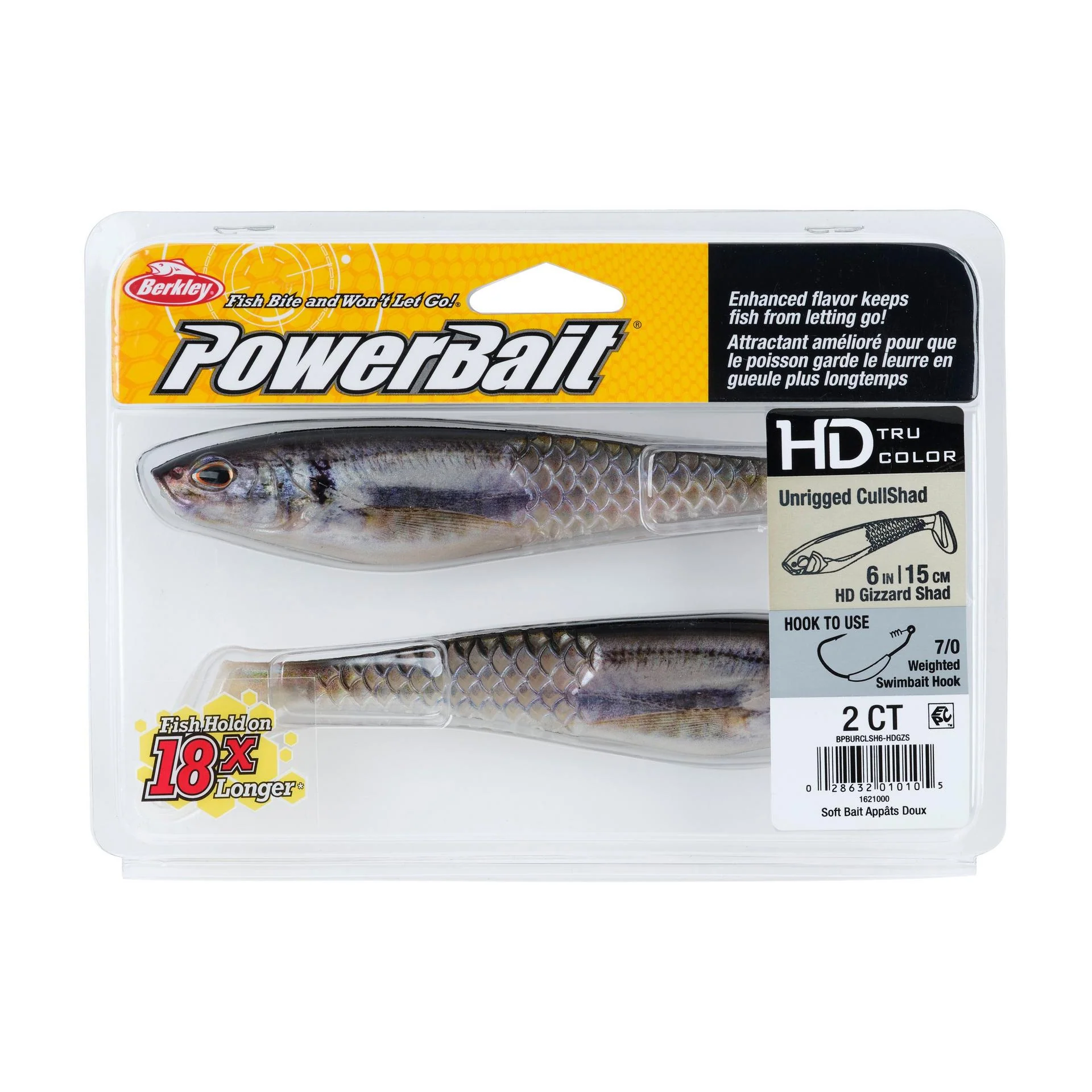PowerBait® Unrigged CullShad - Image 51
