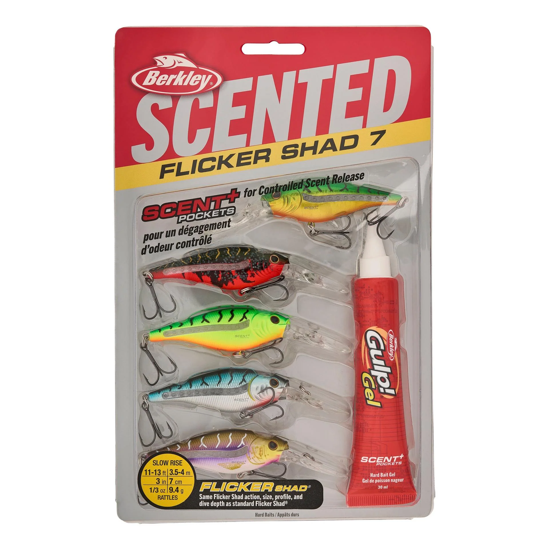 Scented Flicker Shad® Tiger Pack - Image 12